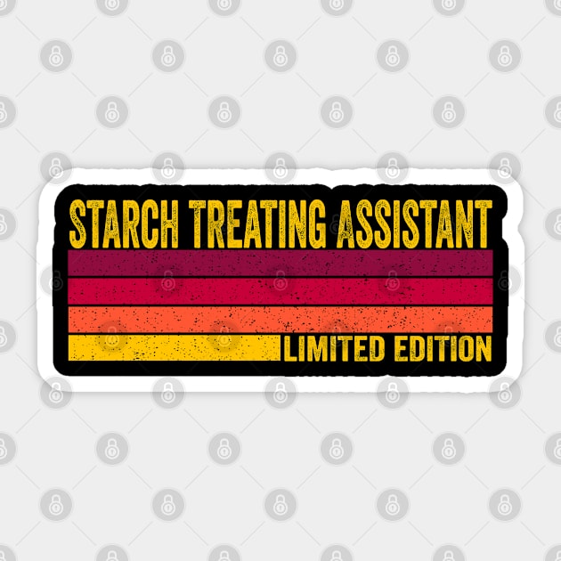 Starch Treating Assistant Sticker by ChadPill